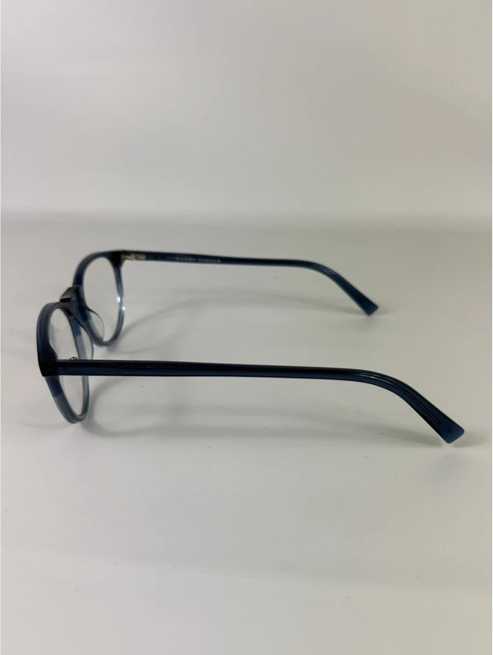Warby Parker Eyeglasses BUTLER M 347 Frames Only 52 19 145 Crystal Blue Full Rim
